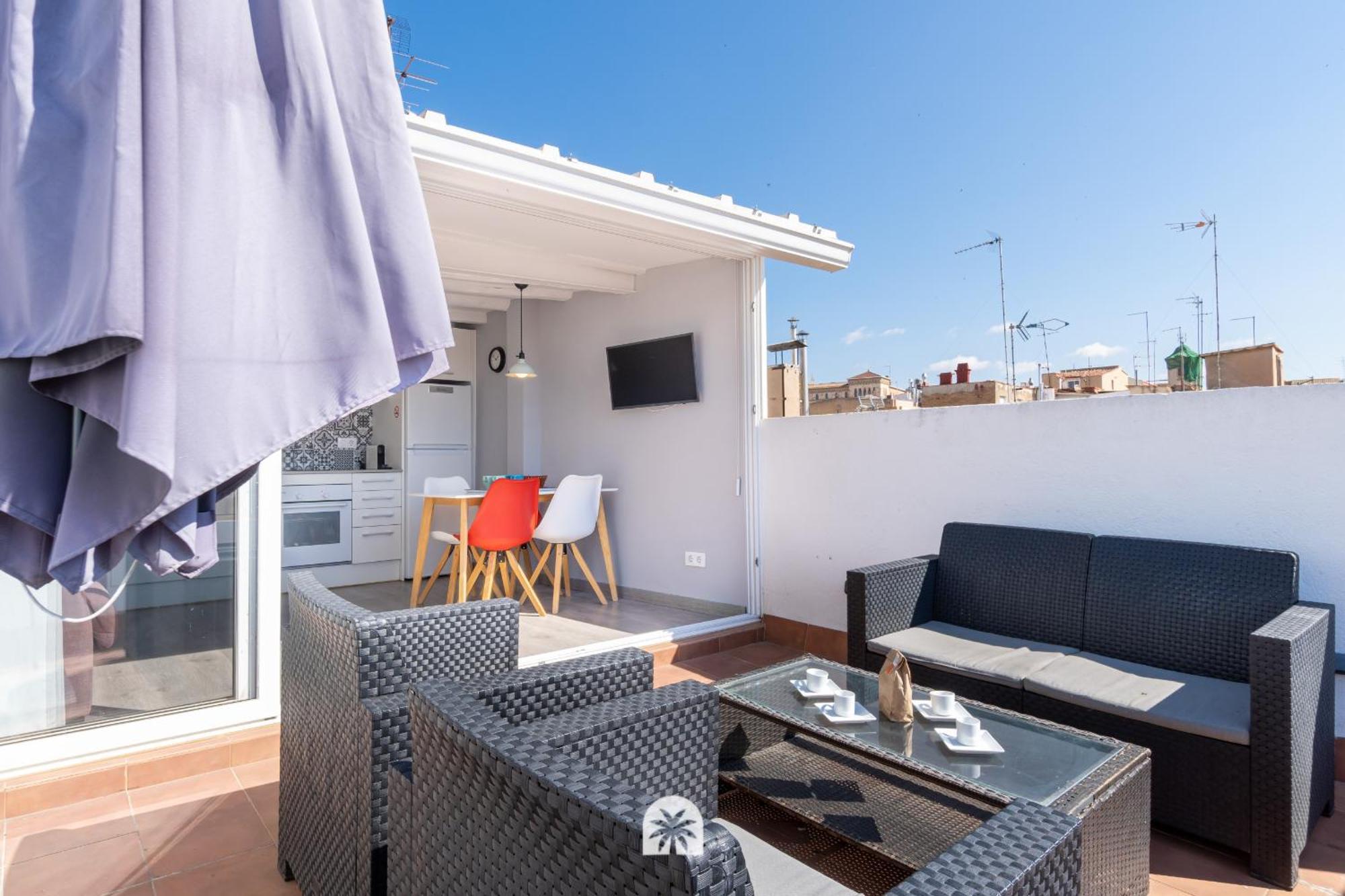 Mediterranean Way - Forum Suites Atico Tarragona Eksteriør billede