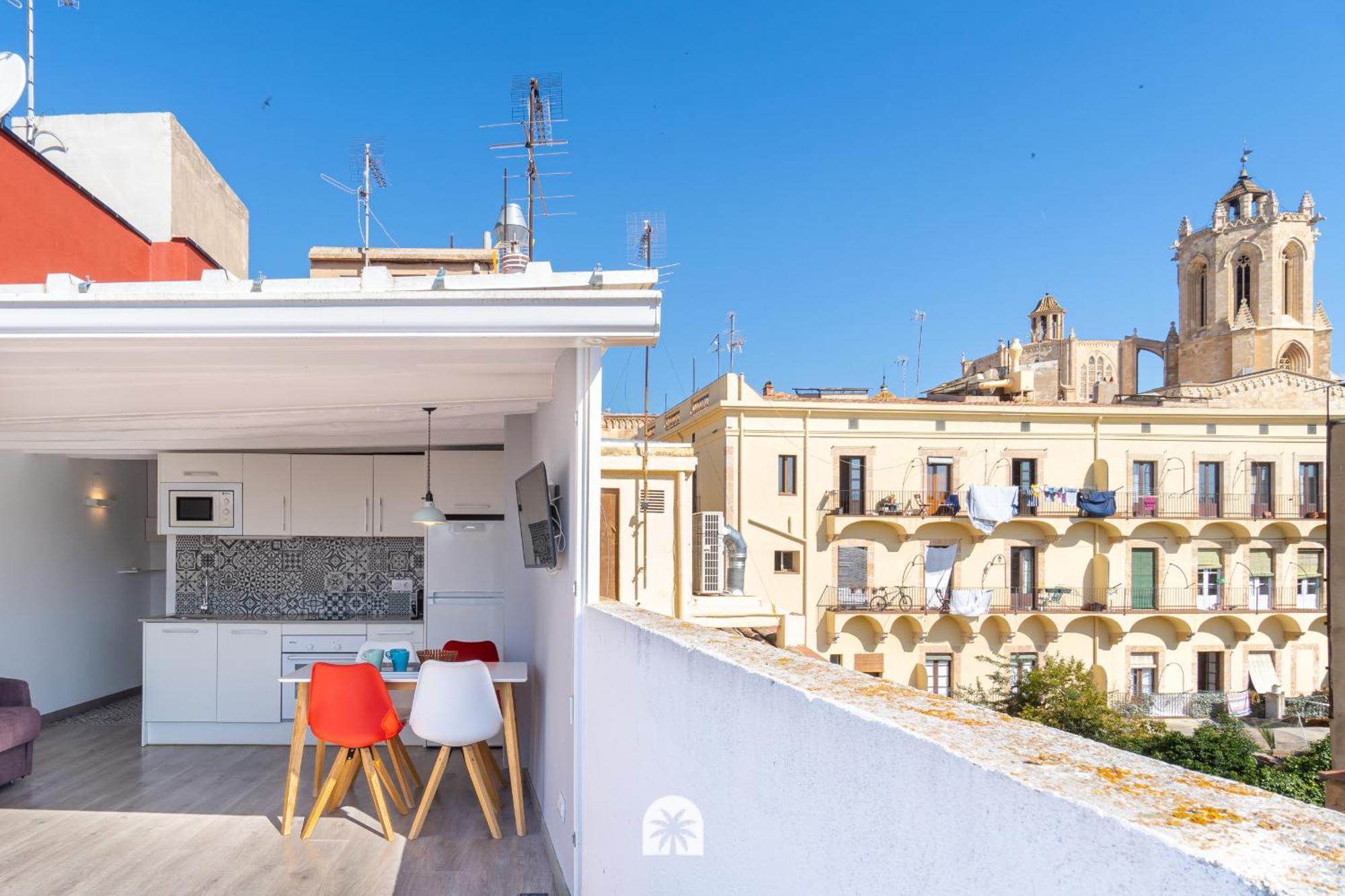 Mediterranean Way - Forum Suites Atico Tarragona Eksteriør billede